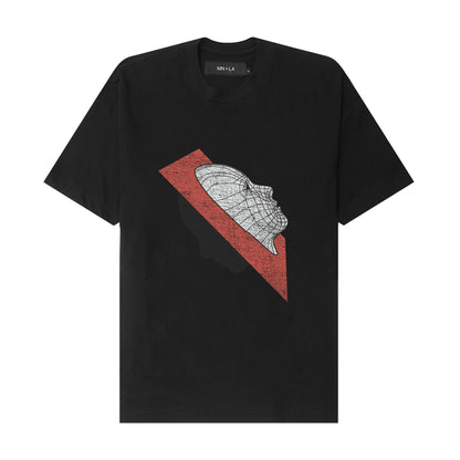 "HEADSPACE" TEE IN ANTHRACITE