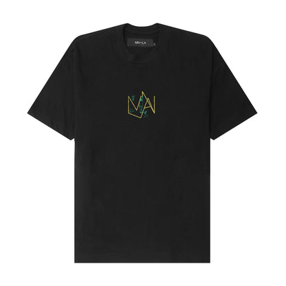 "IN MY ROOM" TEE IN ANTHRACITE