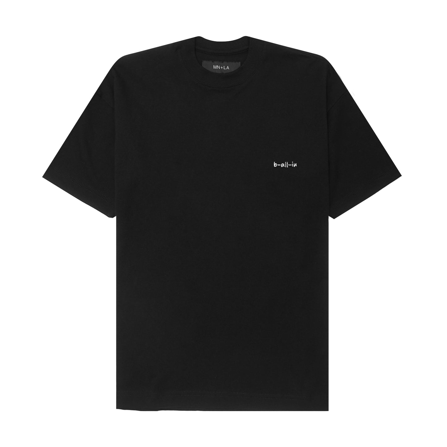"B-ALL-IN" TEE IN ANTHRACITE