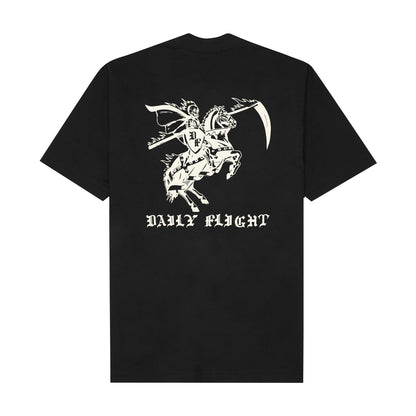 "BLACK KNIGHT" TEE IN ANTHRACITE