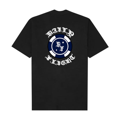 "CHIP" TEE IN ANTHRACITE