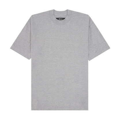 BOX TEE IN HEATHER GREY