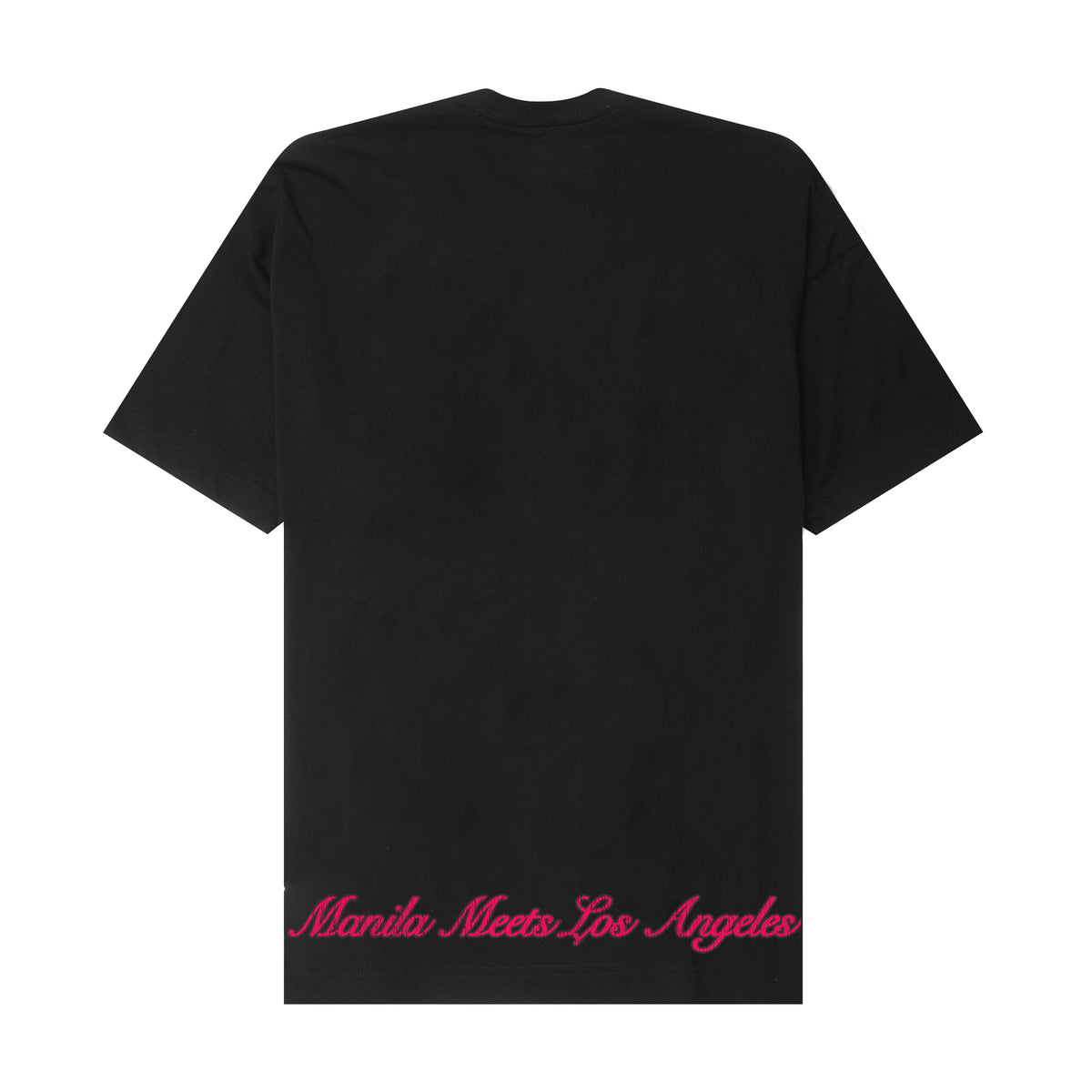 "LEAVE ME ALONE" TEE IN ANTHRACITE/CASTLETON