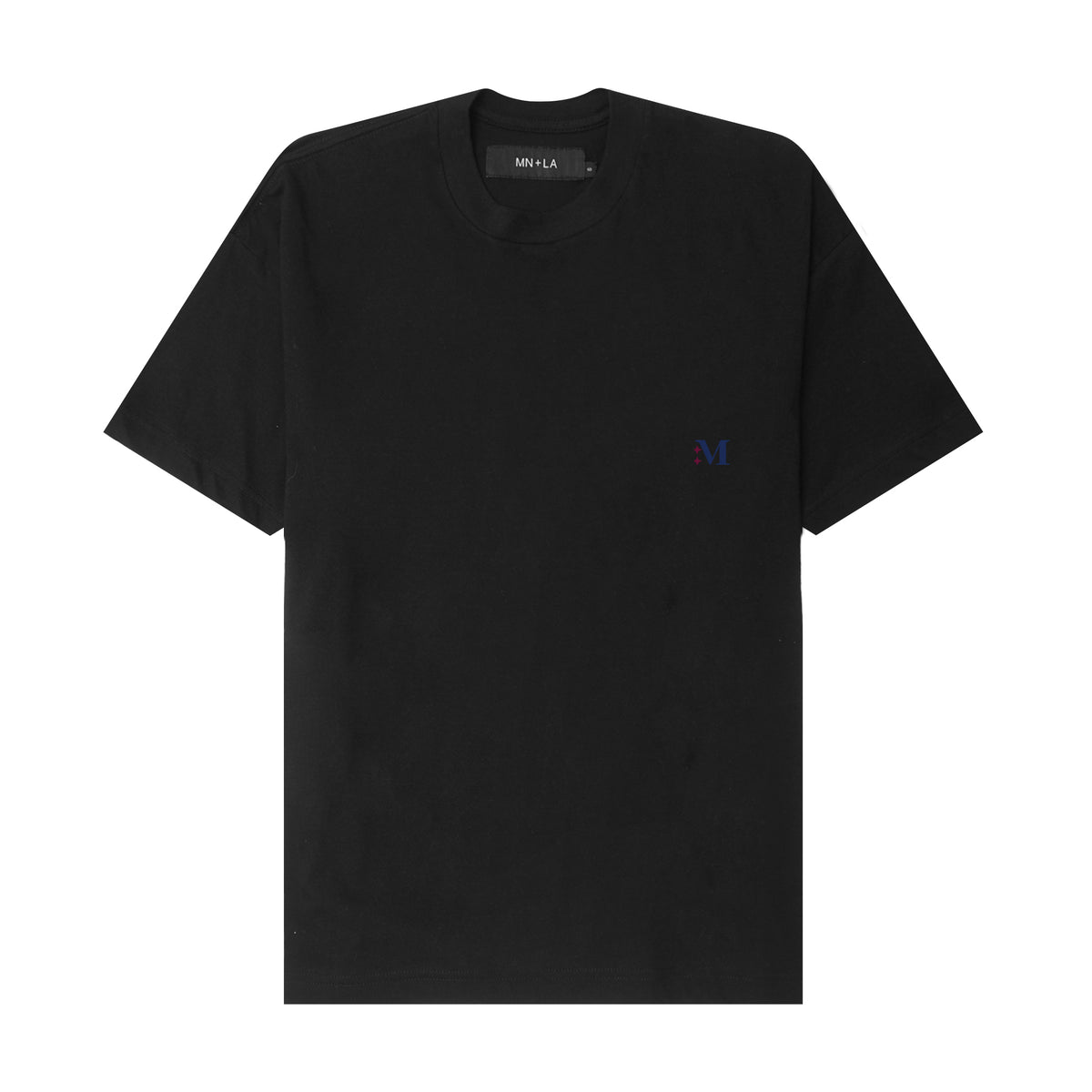 "M'$ & DIAMONDS" TEE IN ANTHRACITE