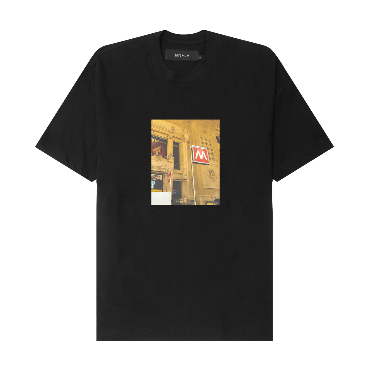 "METRO" TEE IN ANTHRACITE