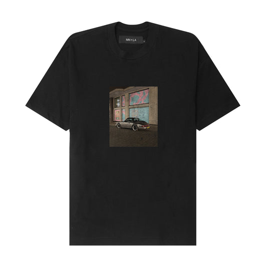 "911 LDN" TEE IN ANTHRACITE