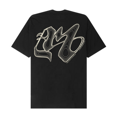 "M'$ RIFT" TEE IN ANTHRACITE