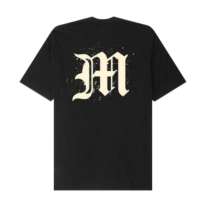 "M'$ SPECK" TEE IN ANTHRACITE