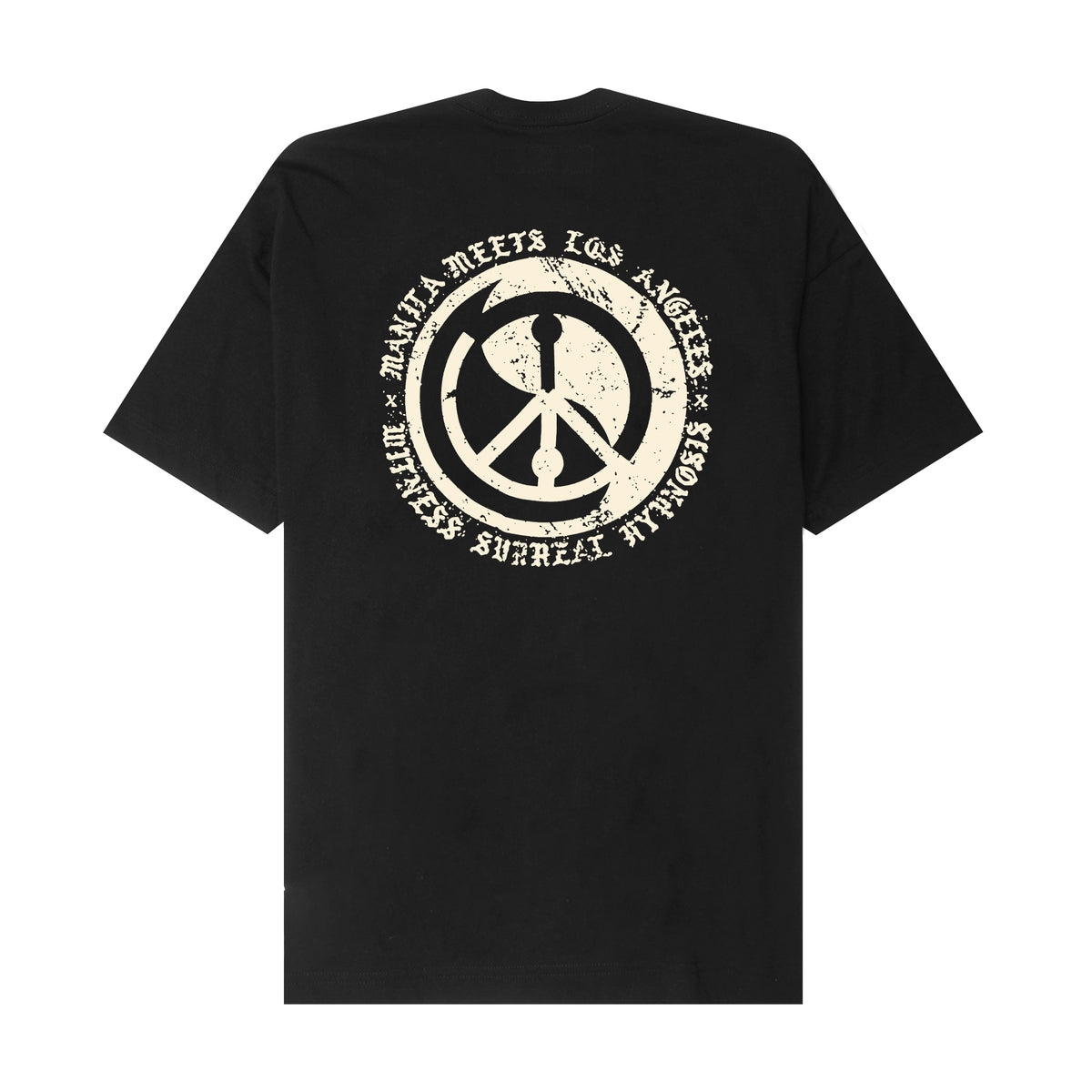 "Qi" TEE IN ANTHRACITE