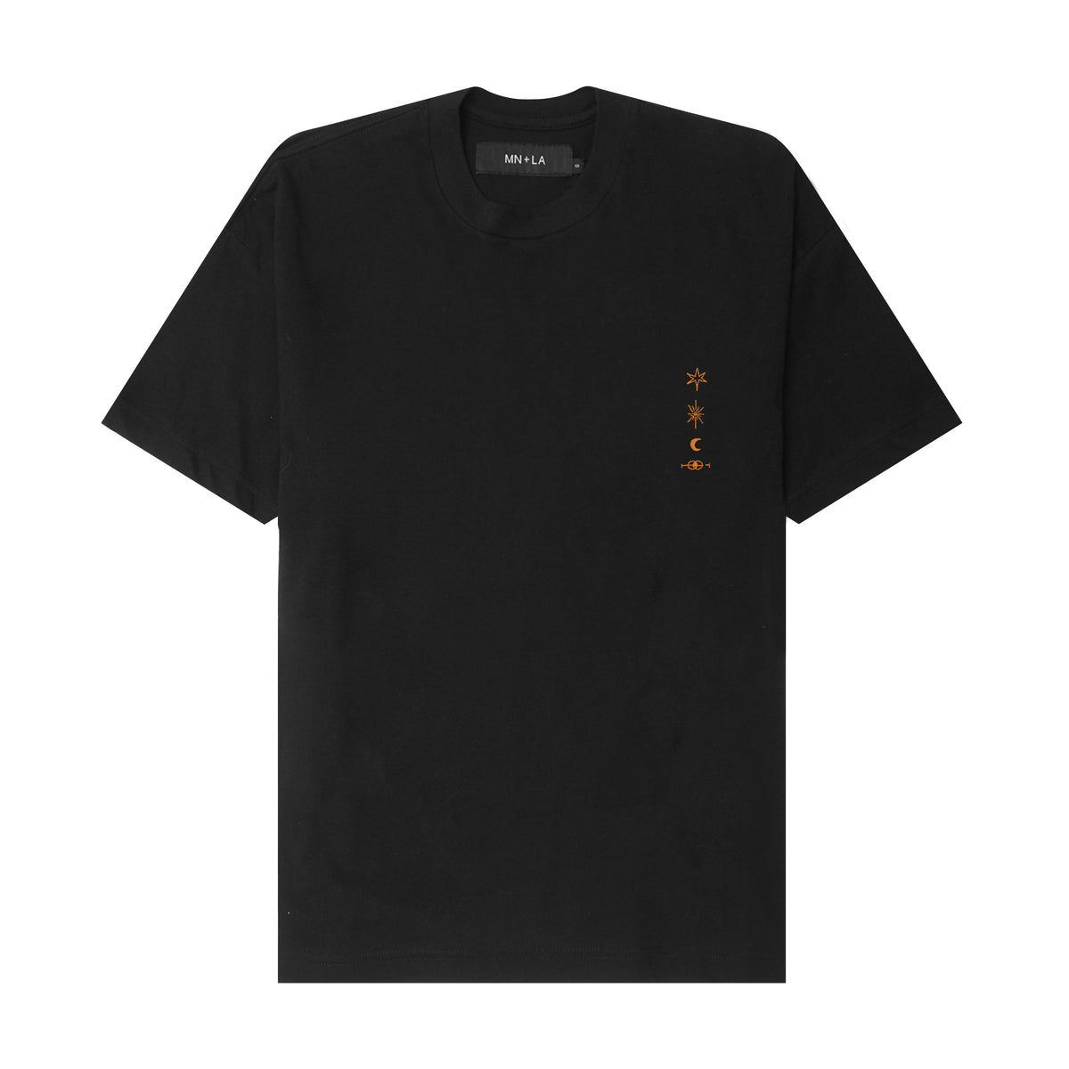 "ETERNAL RYTHM" TEE IN ANTHRACITE