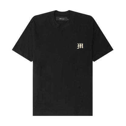 "M'$ SPECK" TEE IN ANTHRACITE