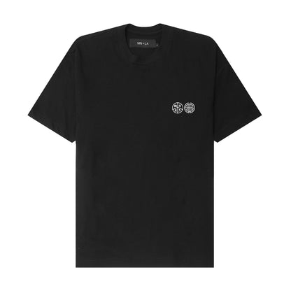 "GLITCH II" TEE IN ANTHRACITE