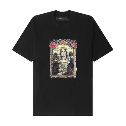 "IMMACULATE" TEE IN ANTHRACITE