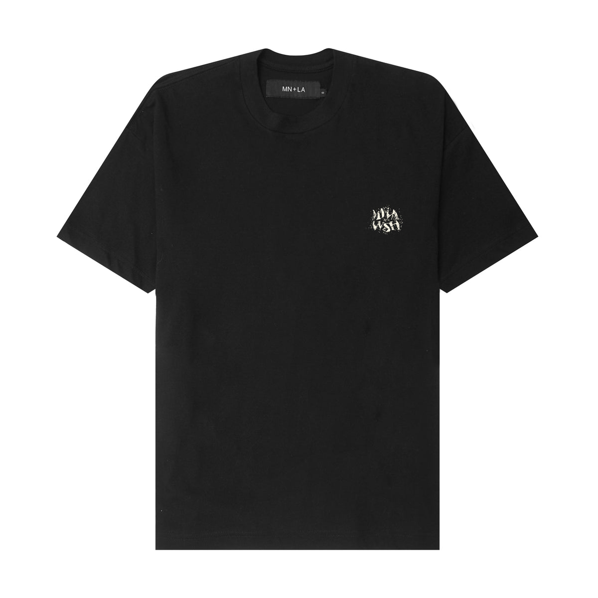 "Qi" TEE IN ANTHRACITE
