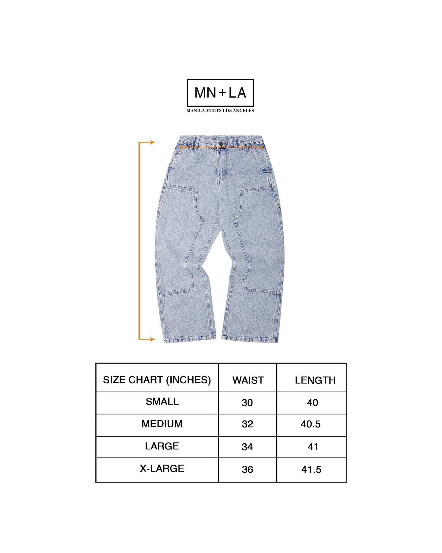 CARPENTER PANTS IN ICE