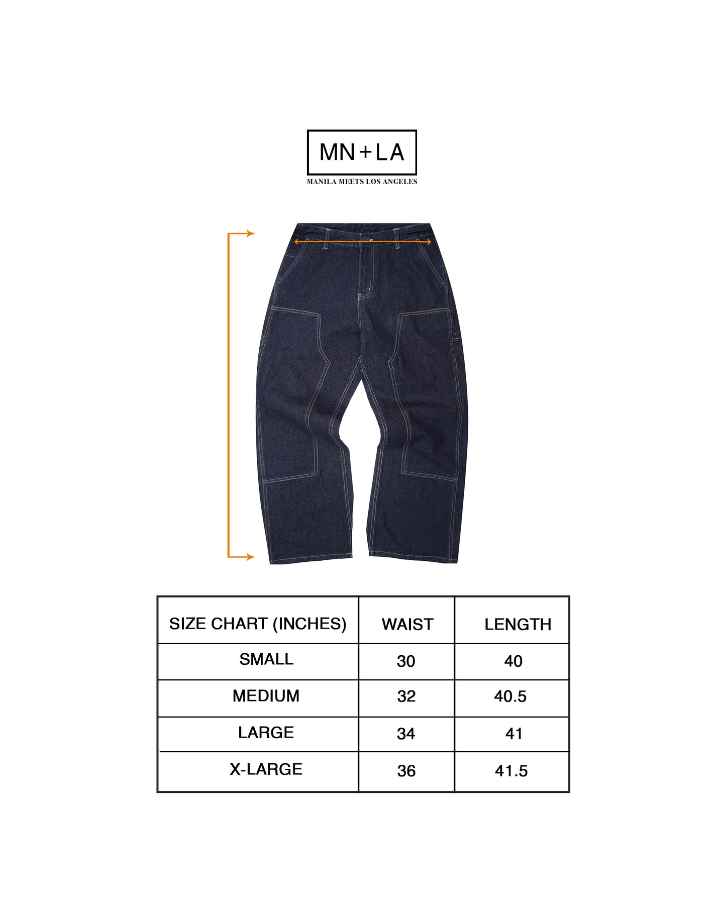 CARPENTER PANTS IN NIGHTFALL