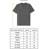 CHOP CHOP TEE IN AGED NOIR