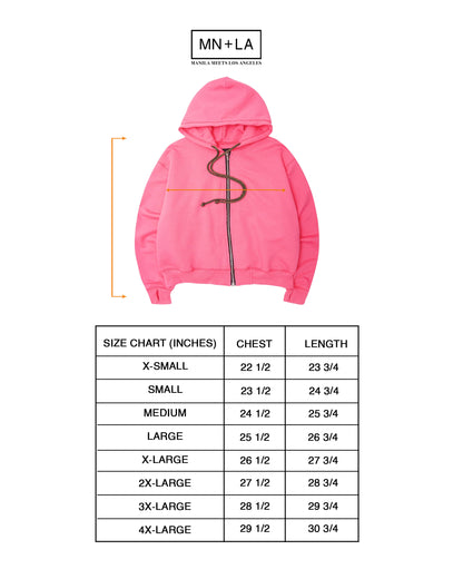 CLASSIC ZIP HOODIE IN STATIC PINK