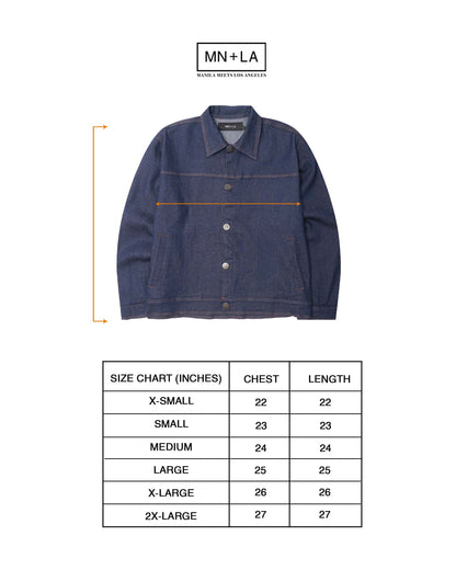 "TRUE BLUE" TRUCKER JACKET