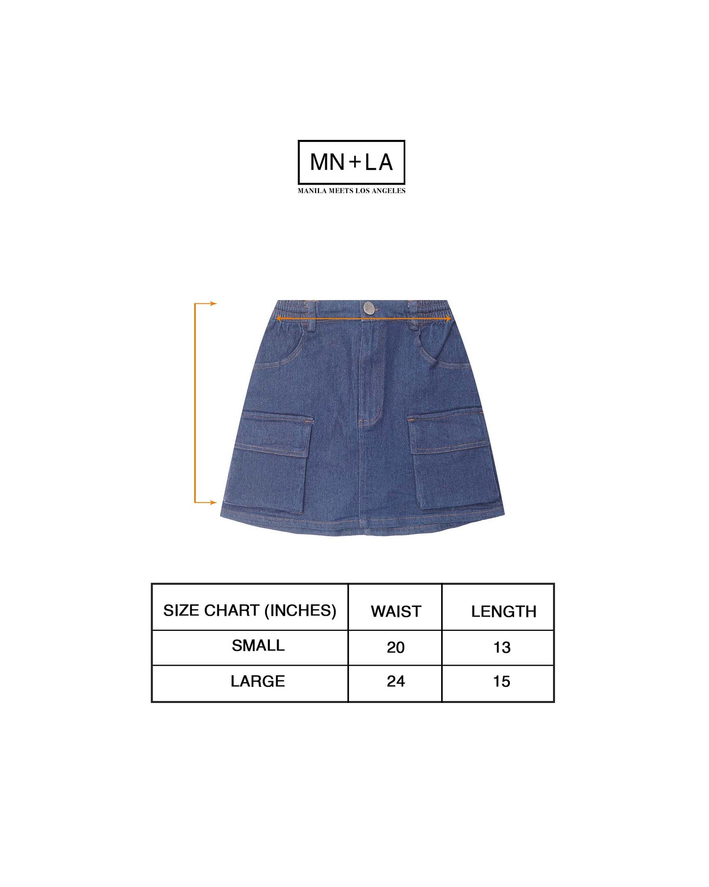 "COLD NAVY" BONNIE SKIRT
