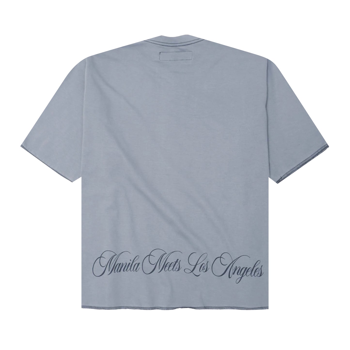 "CROWN OF THORNS" TEE IN GLACIER