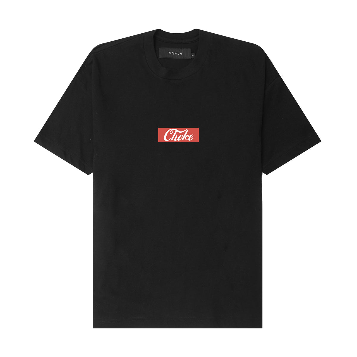 "CHOKE" RED ON ANTHRACITE
