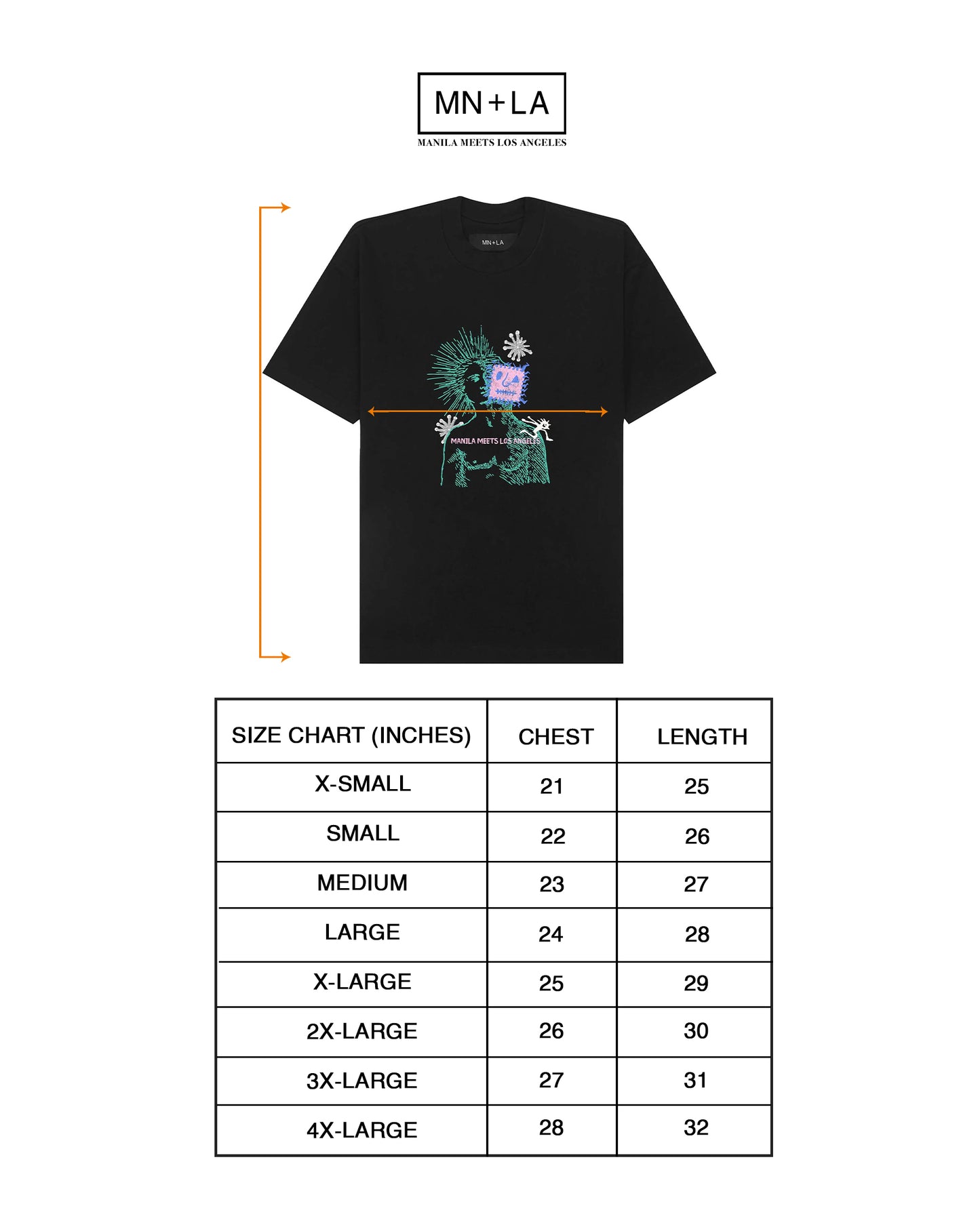 "DEAD INSIDE" TEE IN CAVIAR