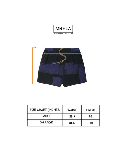 "DEEP WAVE" LOUNGE SHORTS