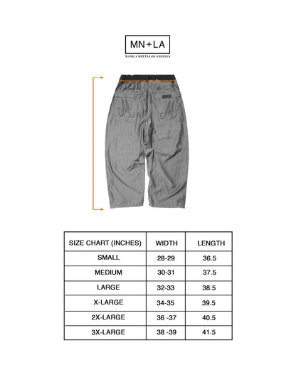 DOJO PANTS IN STONE GREY