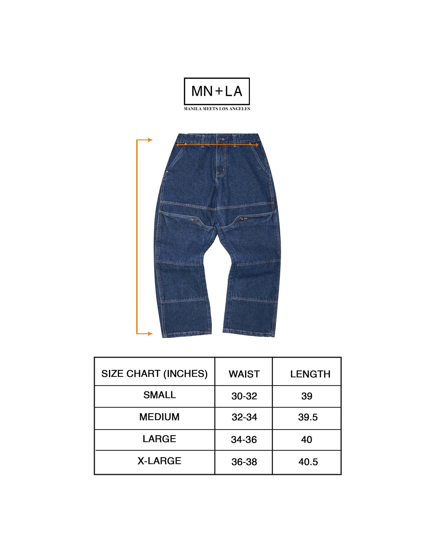 DOUBLE KNEE CRAFT PANTS IN TRUE BLUE