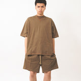 EXO™ MILITIA MOCK NECK TEE OLIVE/RUST