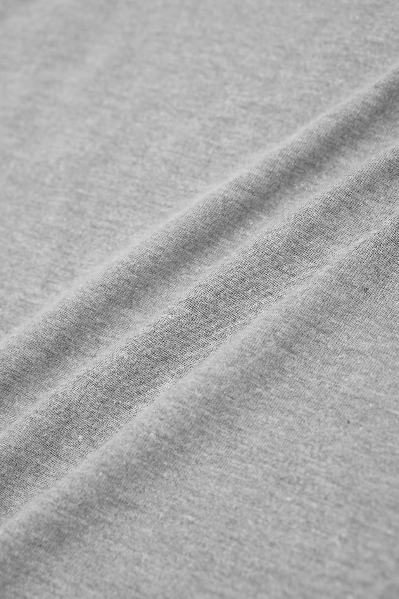 BOX TEE IN HEATHER GREY