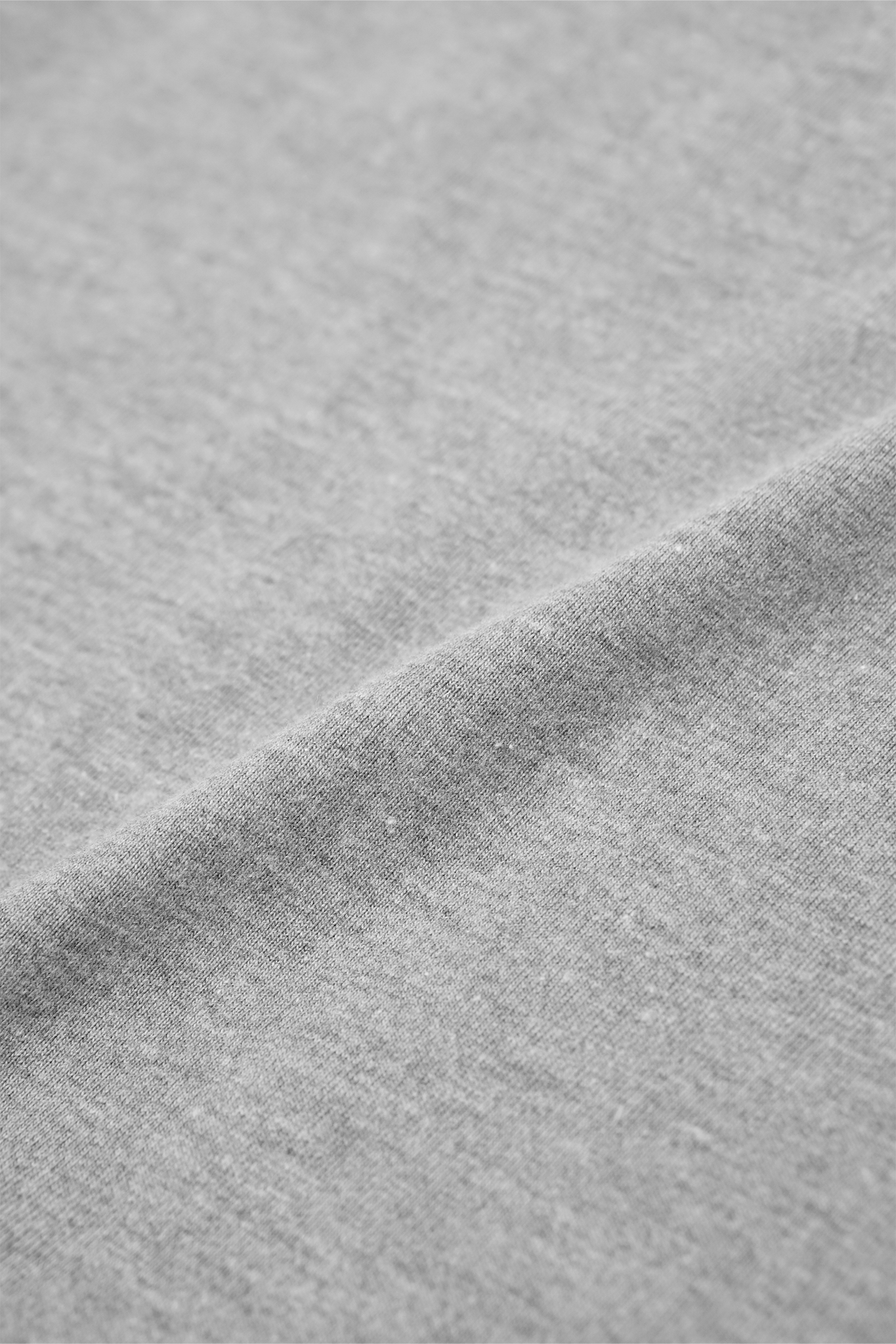 BOX TEE IN HEATHER GREY