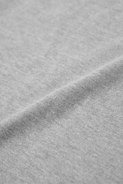 BOX TEE IN HEATHER GREY