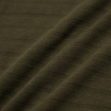ROGUE SPLIT WIDE PANTS IN OLIVE STRIPED PIQUE