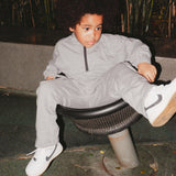 LITTLE HUMAN™ QUARTER ZIP IN HEATHER GREY