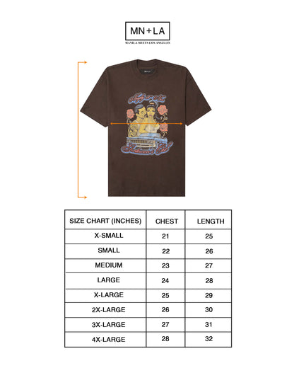 "EL ROMANTICO" TEE IN WOOD