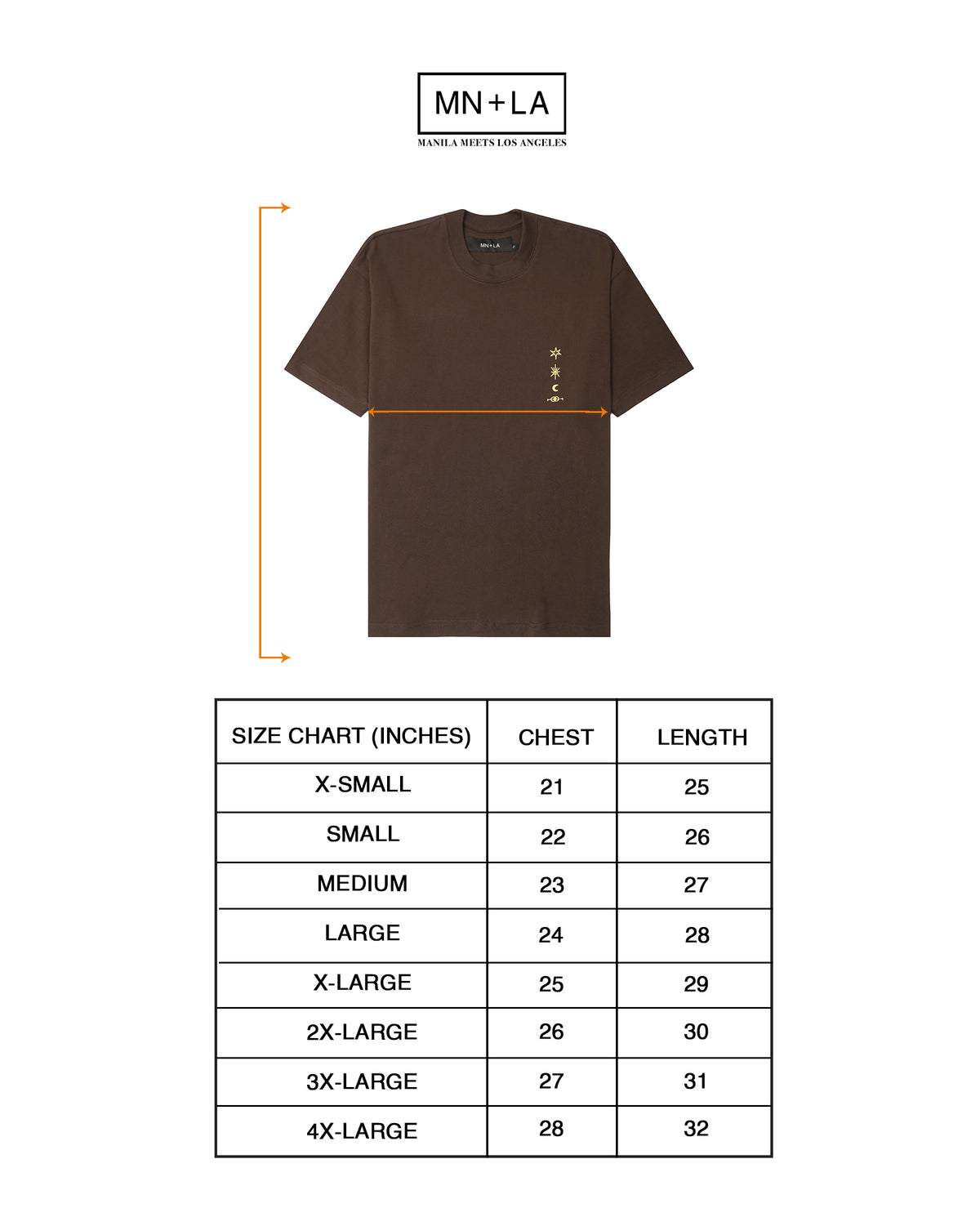 "ETERNAL RYTHM" ULTRA HEAVY TEE IN WOOD