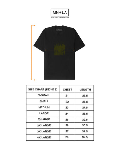 "EVERGREEN" TEE IN ANTHRACITE