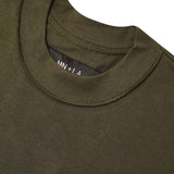 INSIDE OUT TOPSHELF TEE IN OLIVE