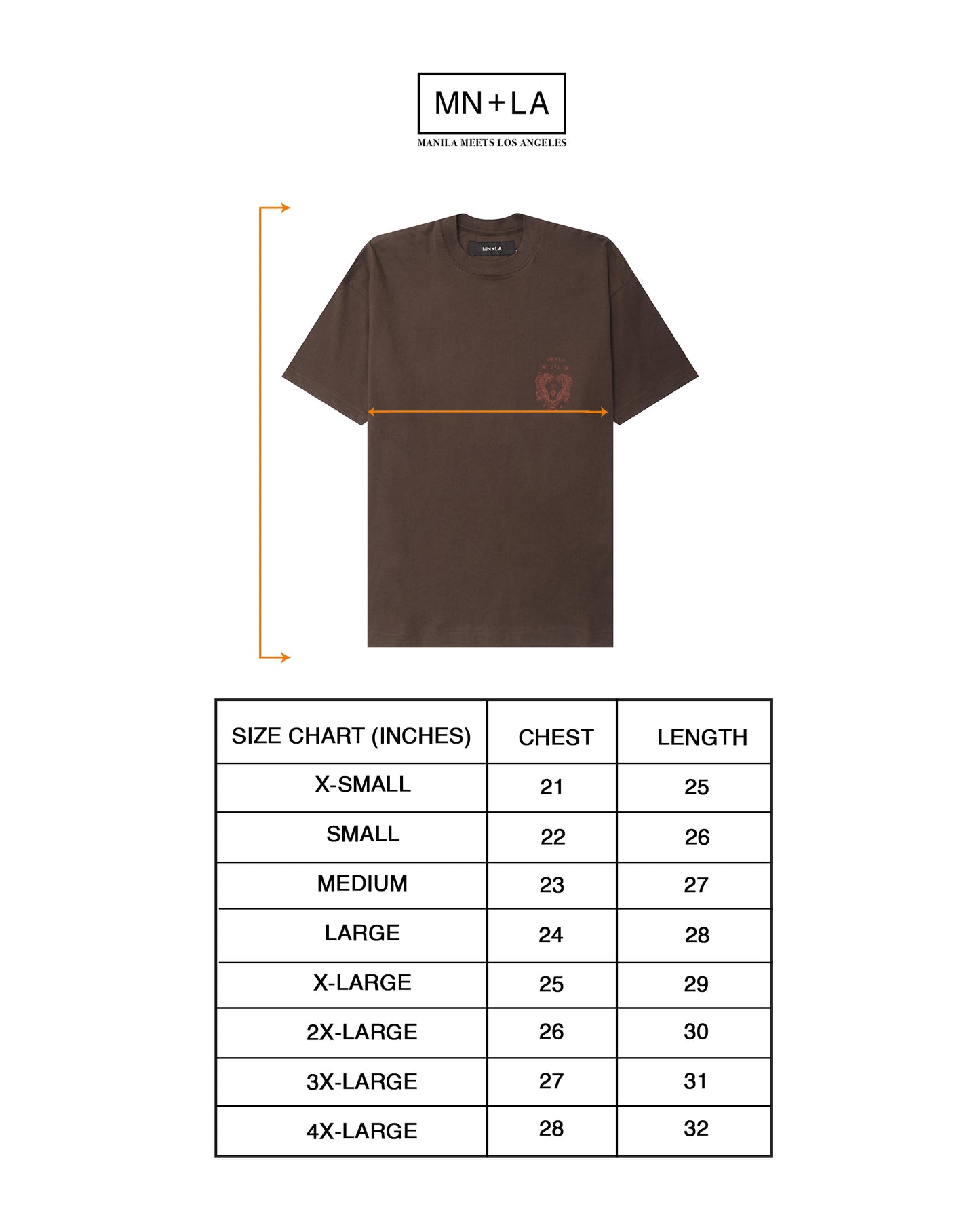 "FCF" TEE IN WOOD