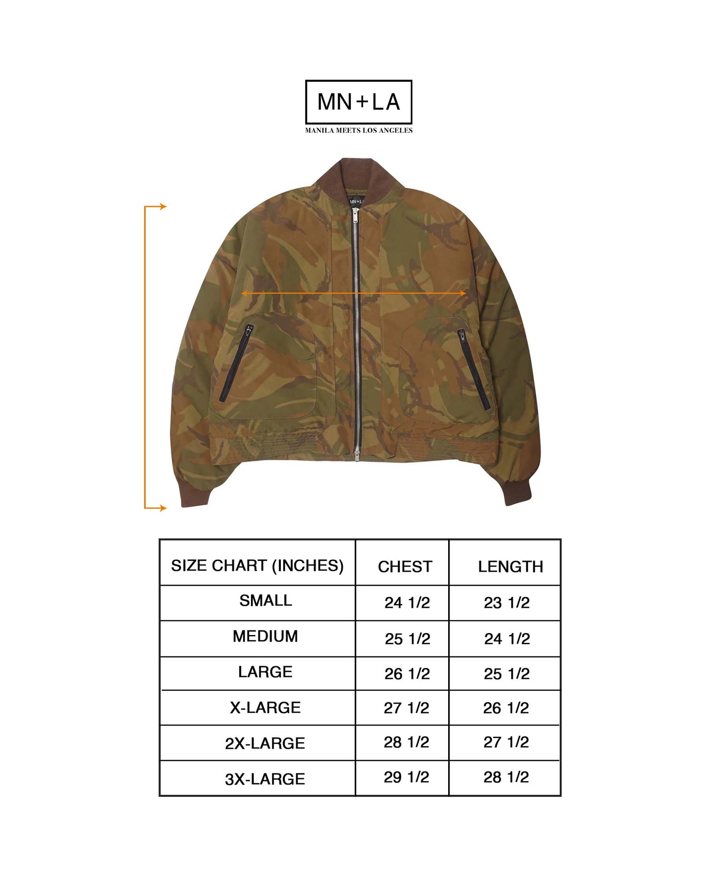 "FLOW" BOMBER JACKET IN JUNGLE CAMO