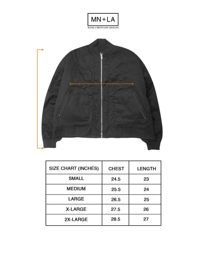 "FLOW" BOMBER JACKET IN STEALTH