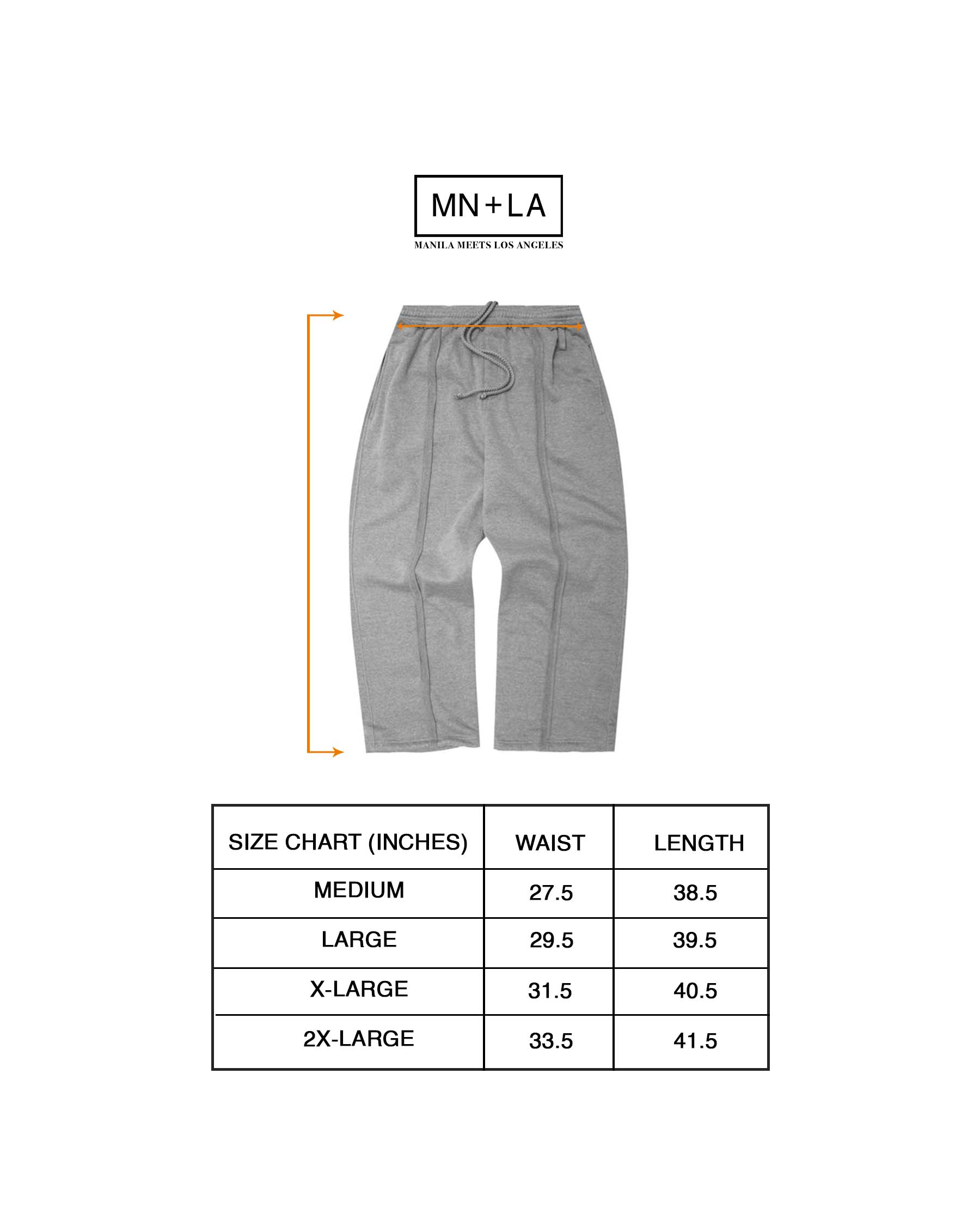 FORGED PANTS IN HEATHER GREY – MN+LA