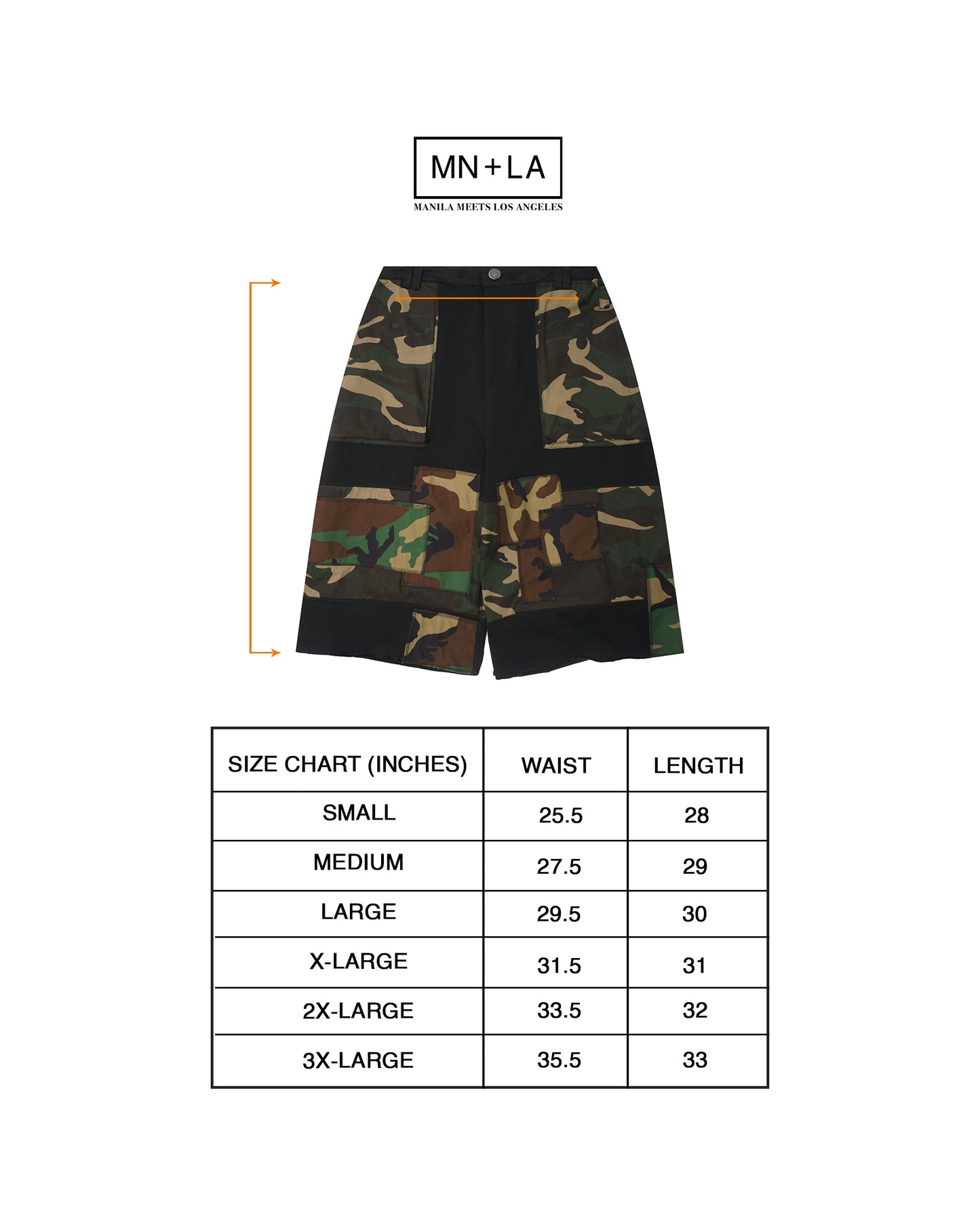 "HINTERLAND" TERRA SHORTS