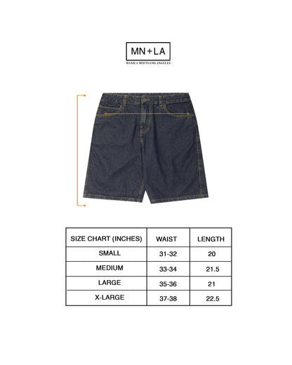 "HITTER" PHAT SHORTS IN NOIR NAVY