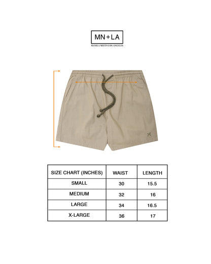 "HITTER" RIPSTOP SHORTS IN DESERT SAGE