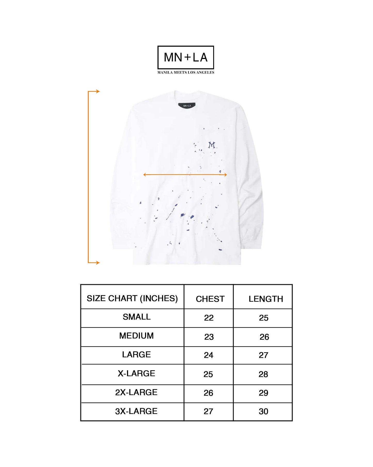 "HITTER" LONGSLEEVE TEE V3 IN WHITE