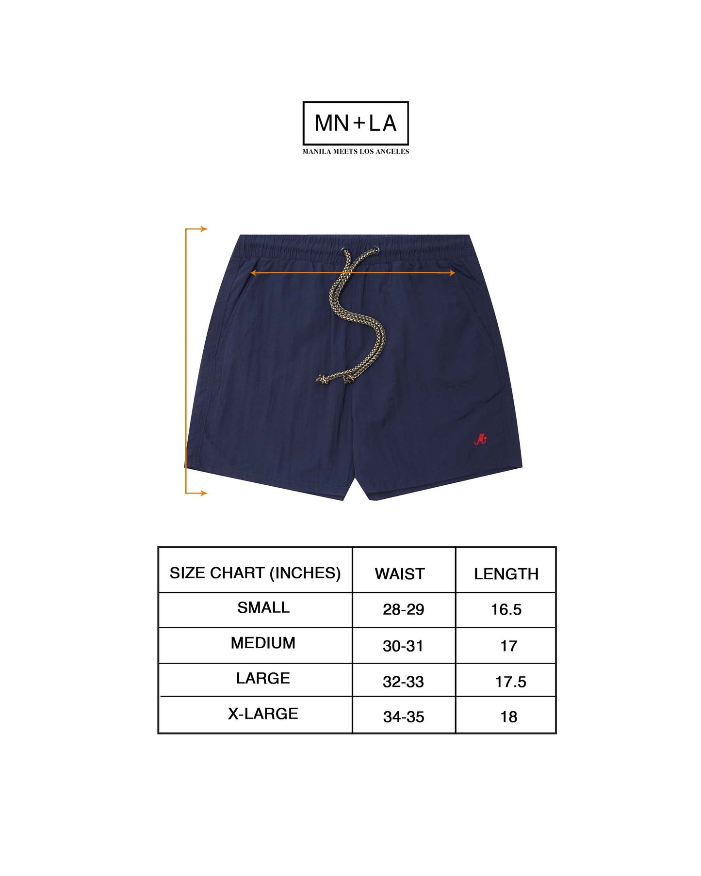 HOUSE SHORTS IN MIDNIGHT