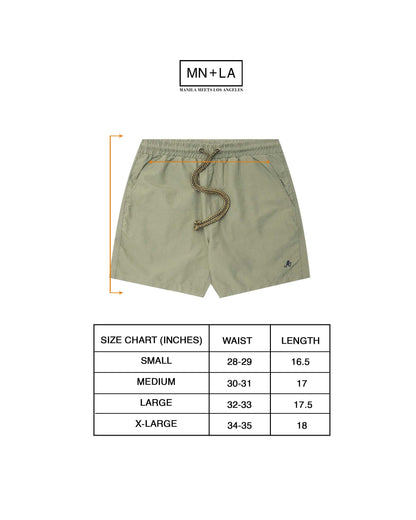 HOUSE SHORTS IN SAGE